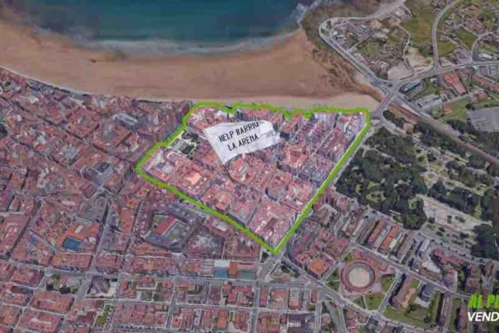 Apartamento A 100Metros De La Playa De San Lorenzo Gijón Zewnętrze zdjęcie