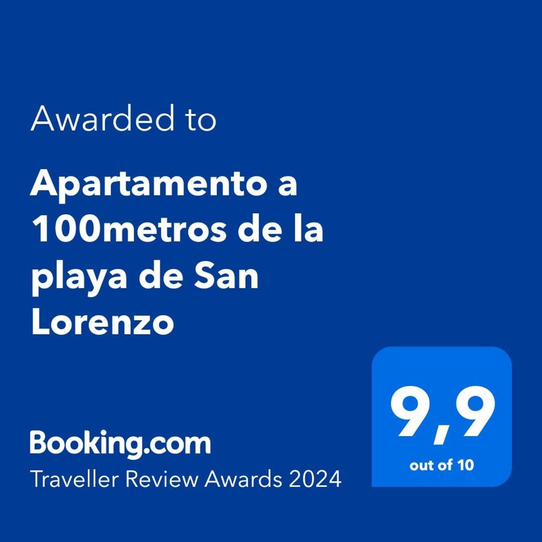 Apartamento A 100Metros De La Playa De San Lorenzo Gijón Zewnętrze zdjęcie